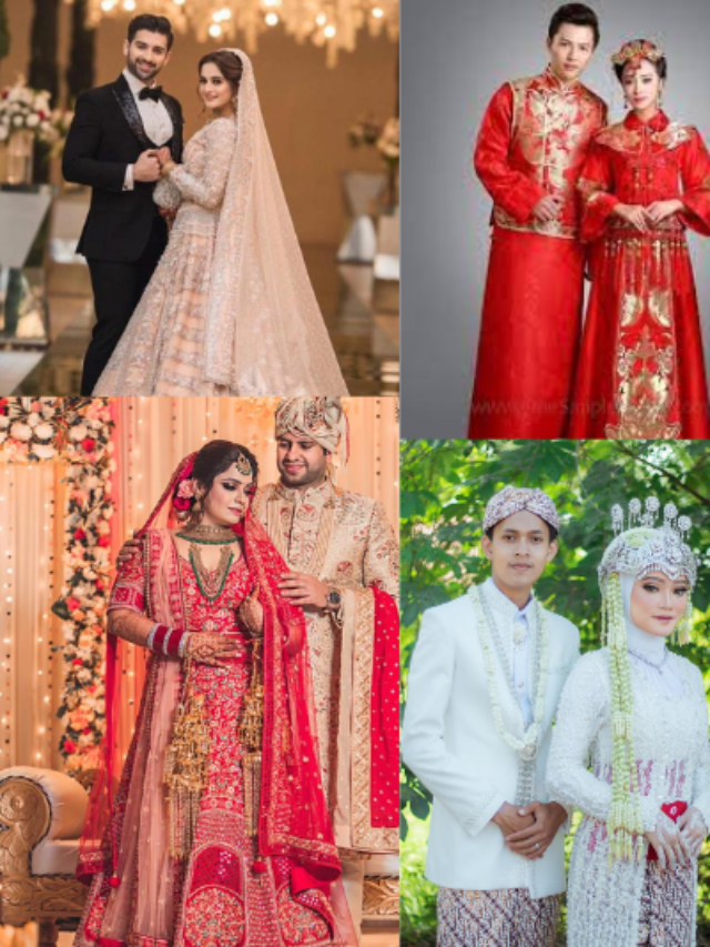 विश्व के प्रसिद्ध 10 देश और उनके शादी के पोषक