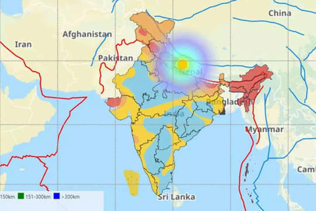 Earthquake In Noida Today