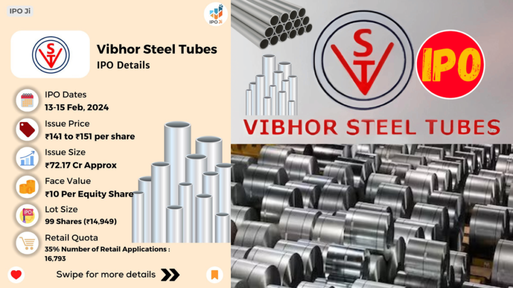 Vibhor Steel Tubes IPO allotment status 