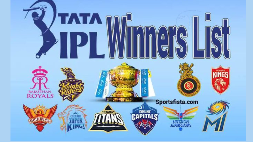 IPL winners list