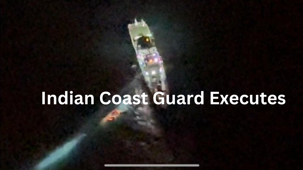 Indian Coast Guard Executes