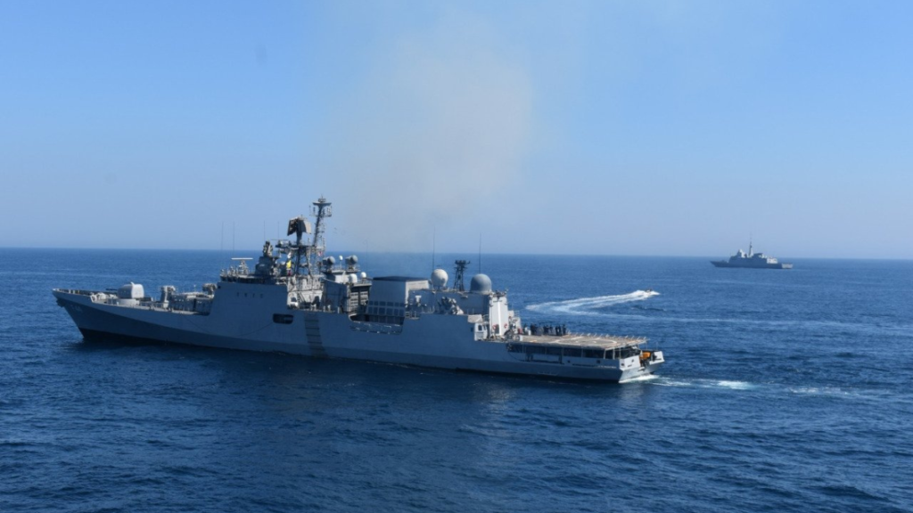 Indian Navy ship reached Tabar