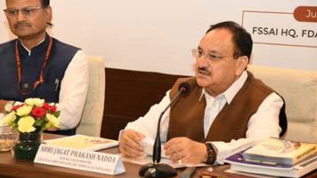 Shri JP Nadda reviews