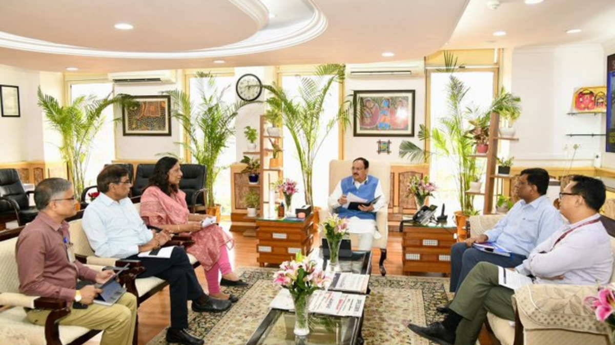 Shri JP Nadda reviews