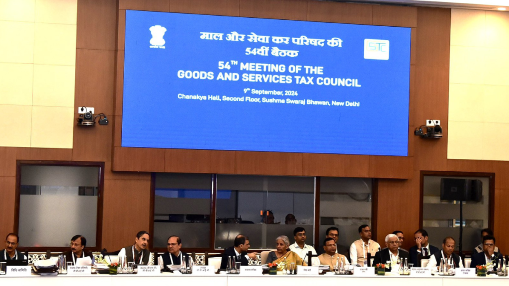 54th meeting of the GST Council 