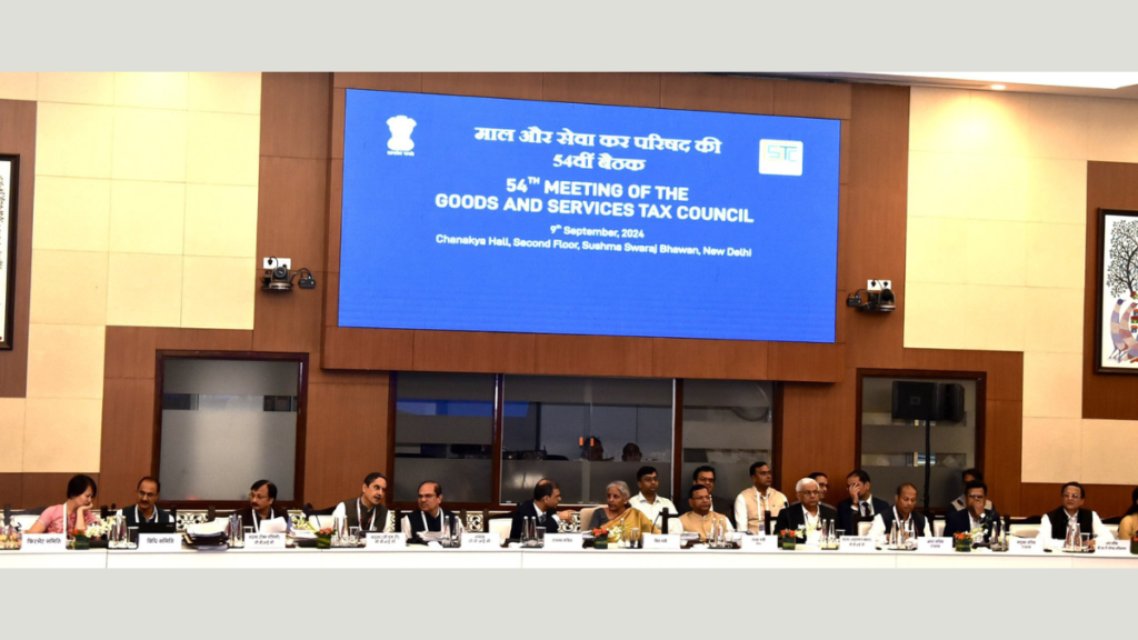 54th meeting of the GST Council 