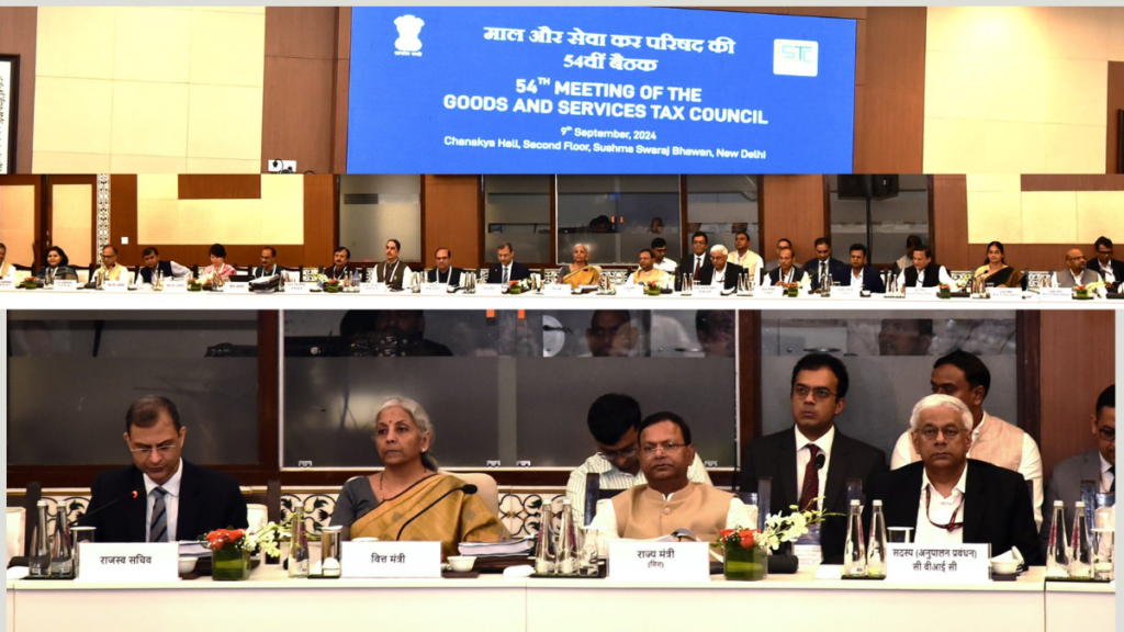 54th meeting of the GST Council 