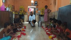 Free meals provided to children