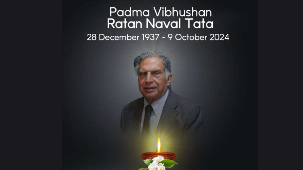 The Demise of Shri Ratan Tata