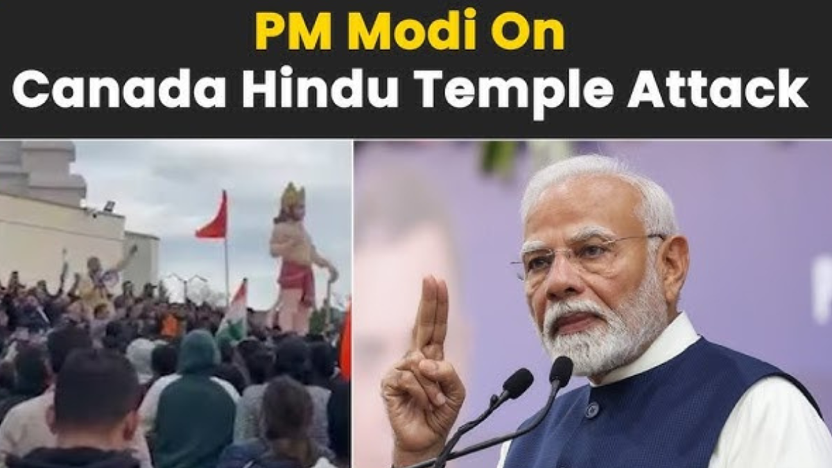 Attack on Hindu Temple in Canada