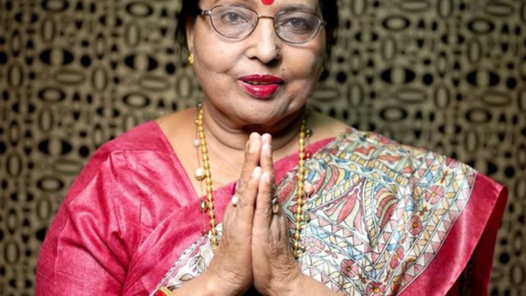 folk singer Sharda Sinha