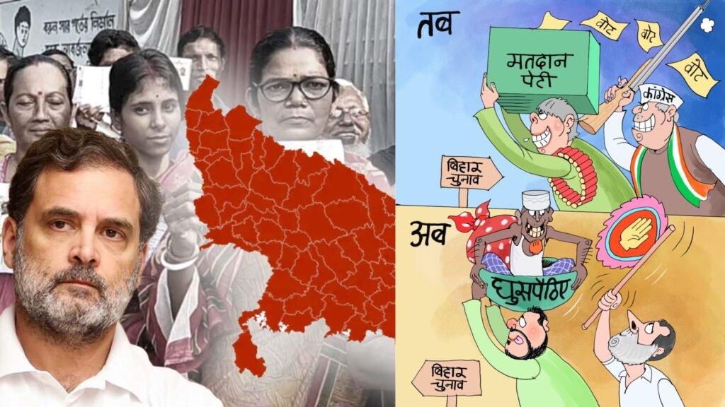 वोट चोरी से बनी सरकार अवैध : कांग्रेस