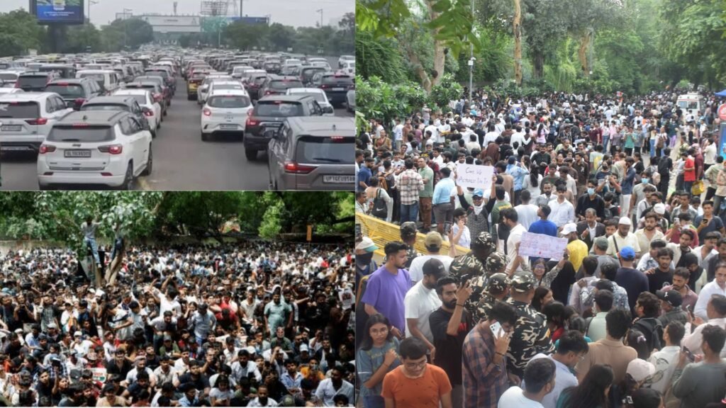 एसआईआर वापस लेने की मांग पर लगातार तीसरे दिन जुटे प्रदर्शनकारी कई हिरासत में