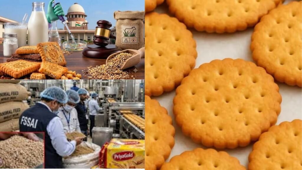 बिस्किट में फाइबर बढ़ाने के लिए पशुओं के चारे का इस्तेमाल