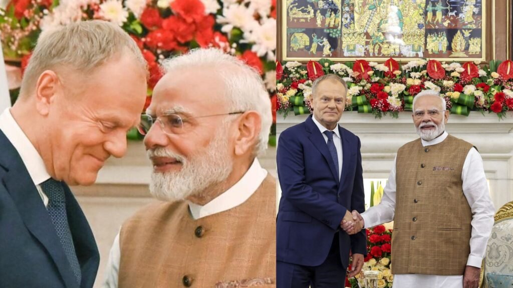पीएम मोदी-डोनाल्ड टस्क के बीच रक्षा व एआई में सहयोग बढ़ाने पर सहमति